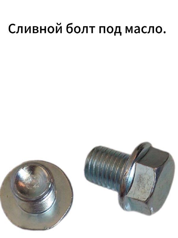 Сливной болт на мотоцикл (1 штука)