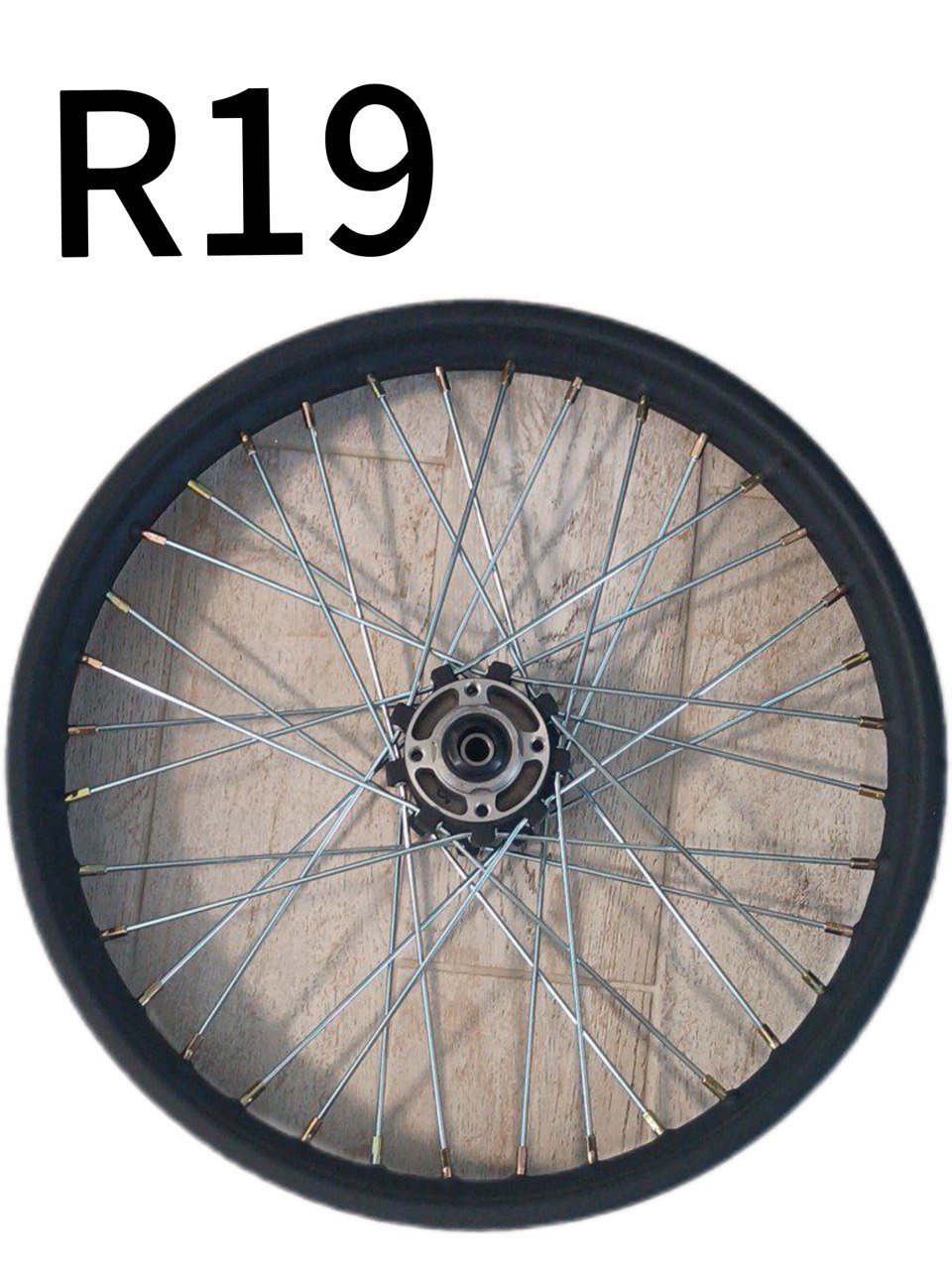 Диск передний на Эндуро R19-1.85 черный