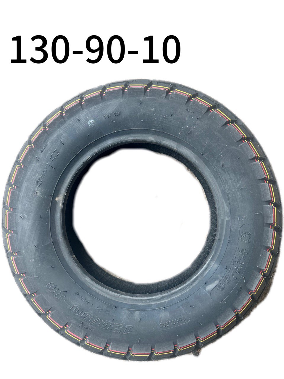 Покрышка 130-90-10 (без камерка)